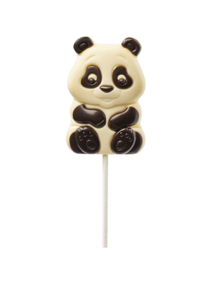 Leonidas Lollipop Panda Blanc