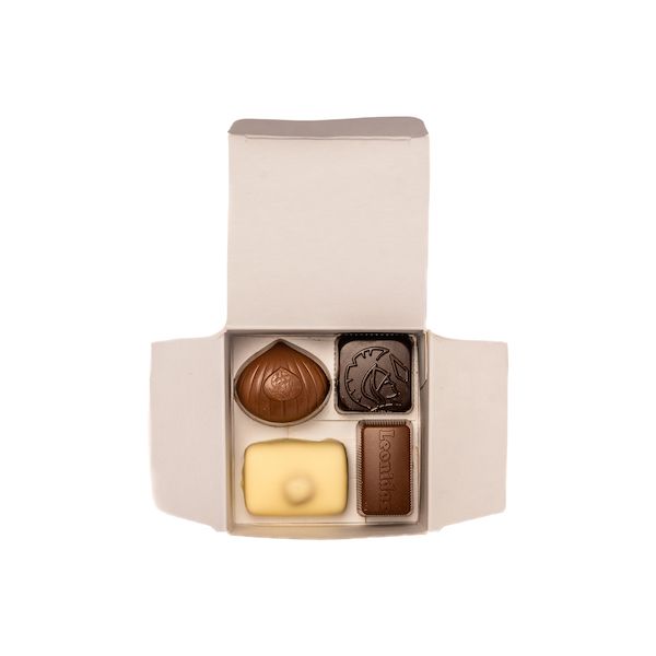 Mix Pralines Ballotin 4 Stuks