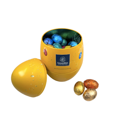 Leonidas Boîte Oeuf Métal de Pâques