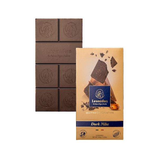 Dark Chocolate Nibs Tablet