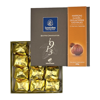Leonidas Candied Chestnuts Gift Box