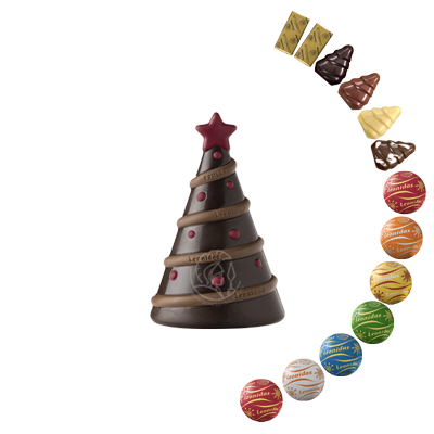 Sachet Sapin de Noël L Noir