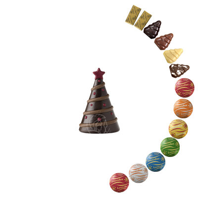 Sachet Sapin de Noël M Noir