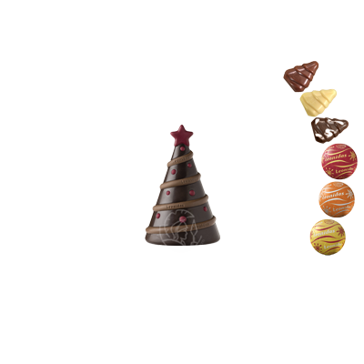 Sachet Sapin de Noël S Noir
