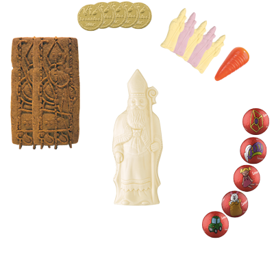 Sachet St Nicolas L+ Blanc