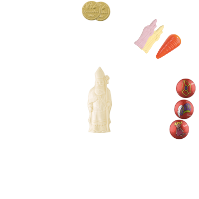 Sinterklaas Zakje M Wit