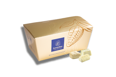 Leonidas Ballotin Assortiment Pralines au Chocolat Blanc 1kg