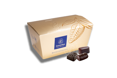 Leonidas Ballotin Pure Chocolade Pralines Assortiment 750gr