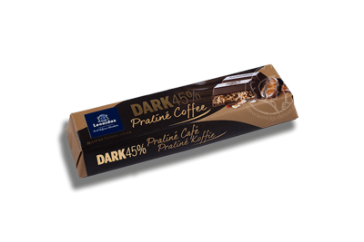 Leonidas Barre Chocolatée Noir Praliné Café