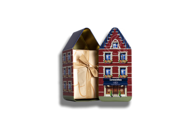 Leonidas Small House Metal Gift Box