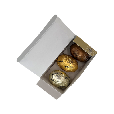 Leonidas Easter Eggs Assortment Ballotin 3 pieces