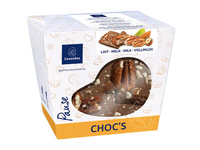 Leonidas Choc's Pecan Milk Chocolate Gift Box