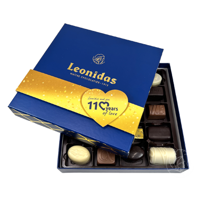 Leonidas Blue Heritage M Gift Box Discovery 20 pces