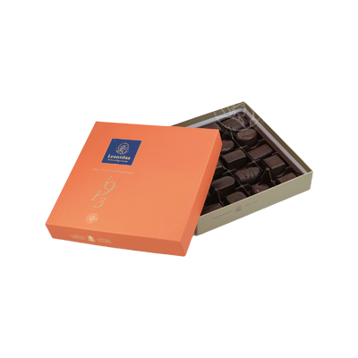 Leonidas Zanzibar Orange Dark Chocolate Pralines Assortment Gift Box
