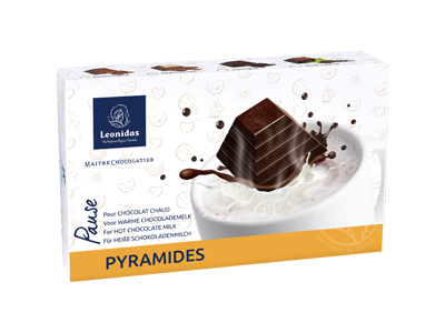 Leonidas 8 Pyramids for hot chocolate Gift Box
