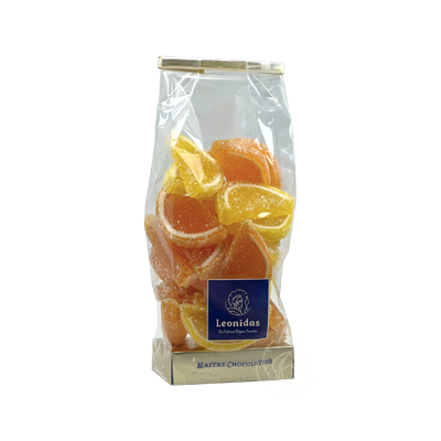 Leonidas Slices Orange & Lemon Bag 375gr
