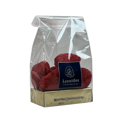 Leonidas Strawberries Marzipan Bag 190gr