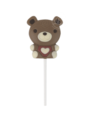 Leonidas Milk Chocolate Bear Lollipop