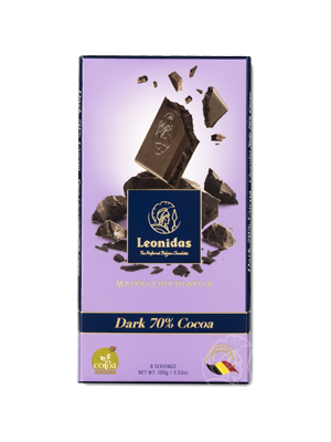 Leonidas Purechocolade 70% Cacao Tablet