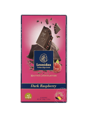 Leonidas Purechocolade Framboos Tablet
