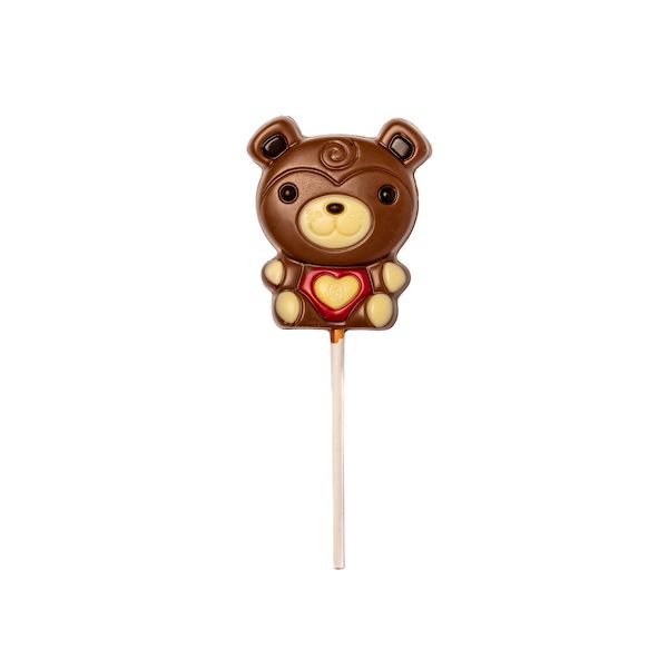 Milk Chocolate Bear Lollipop