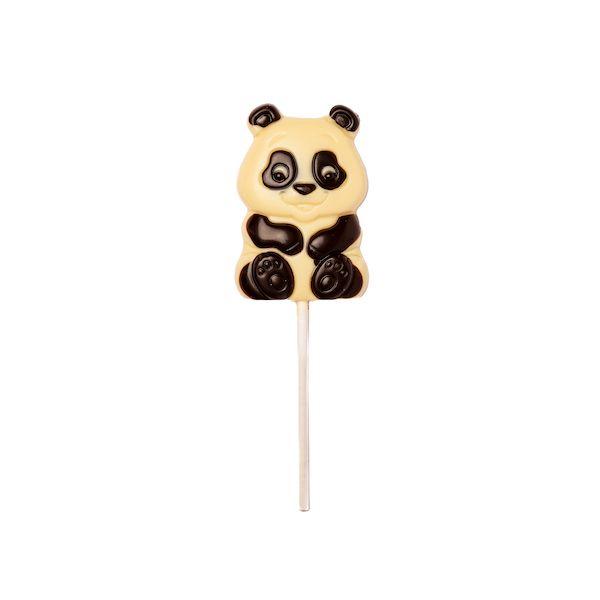 Lollipop Panda Blanc