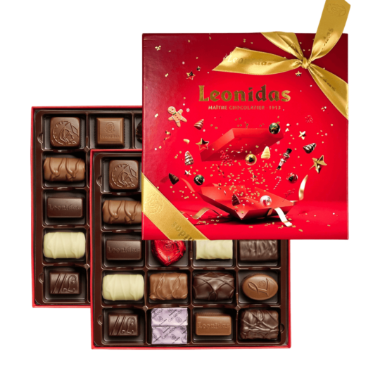Red Christmas Gift Box L