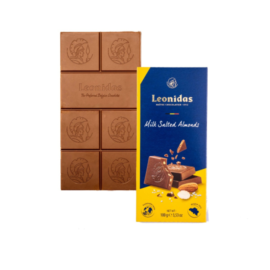 Milk Chocolate Salted Almonds Tablet