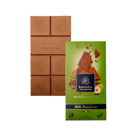 Milk Chocolate Hazelnuts Tablet