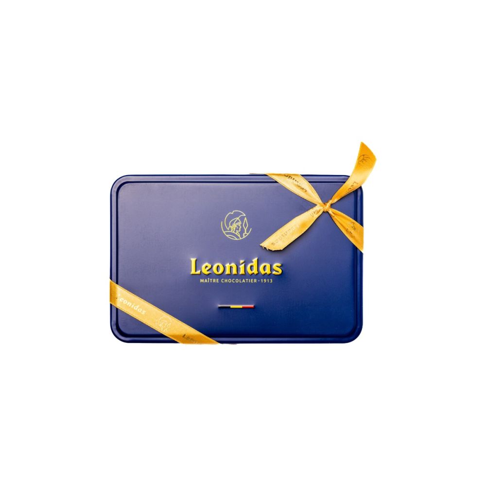 Blue Metal Kosher Gift Box | Webshop Leonidas