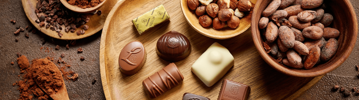 Leonidas présentation pralines